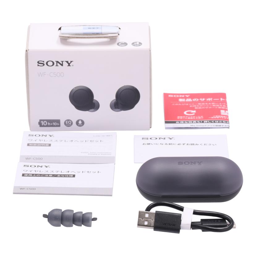 SONY　 ソニー　/ワイヤレスイヤホン/WF-C500//S011008201/Bランク/62