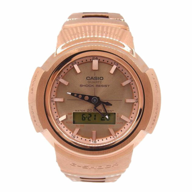 CASIO カシオ/G-SHOCK/フルメタル/アナデジ/電波ソーラー/AWM-500GD-4AJF//201*****/ABランク/88