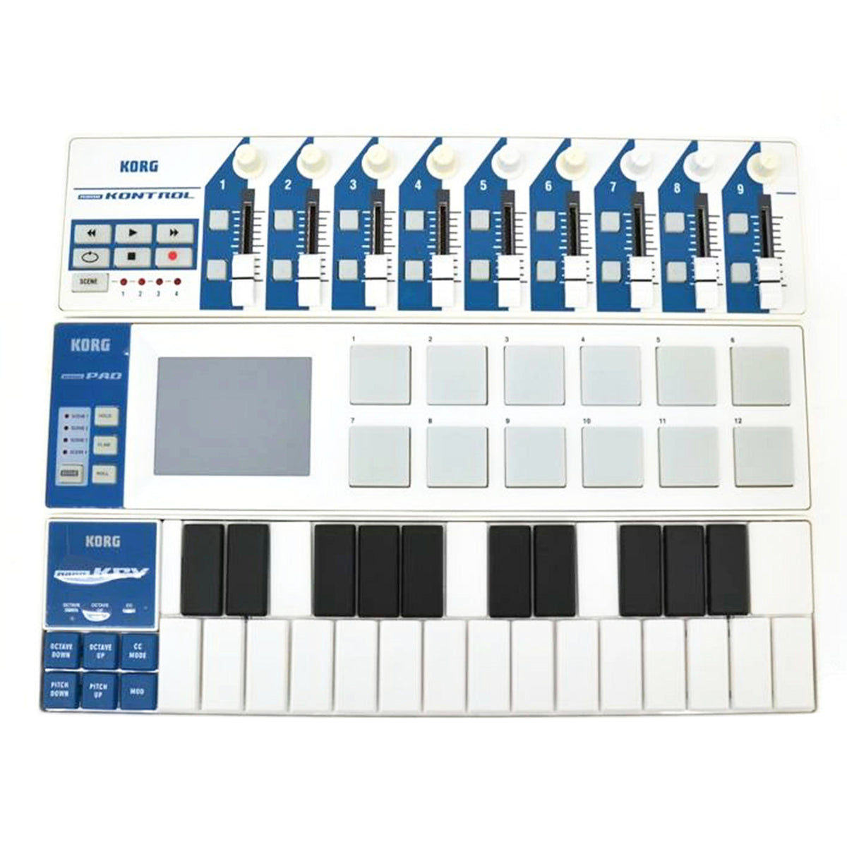 コルグ/コントローラーセット/nanokey nanopad nanokontrol//Bランク/75