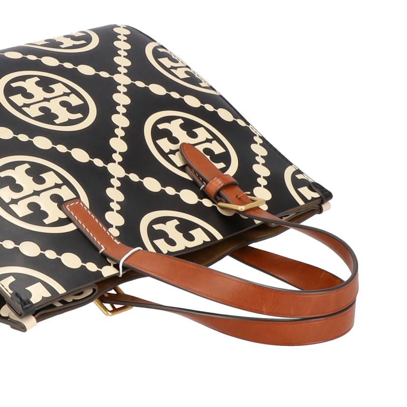 TORY　BURCH トリーバーチ/T－モノグラム／コントラストエンボストートバッグ/141646//Aランク/91
