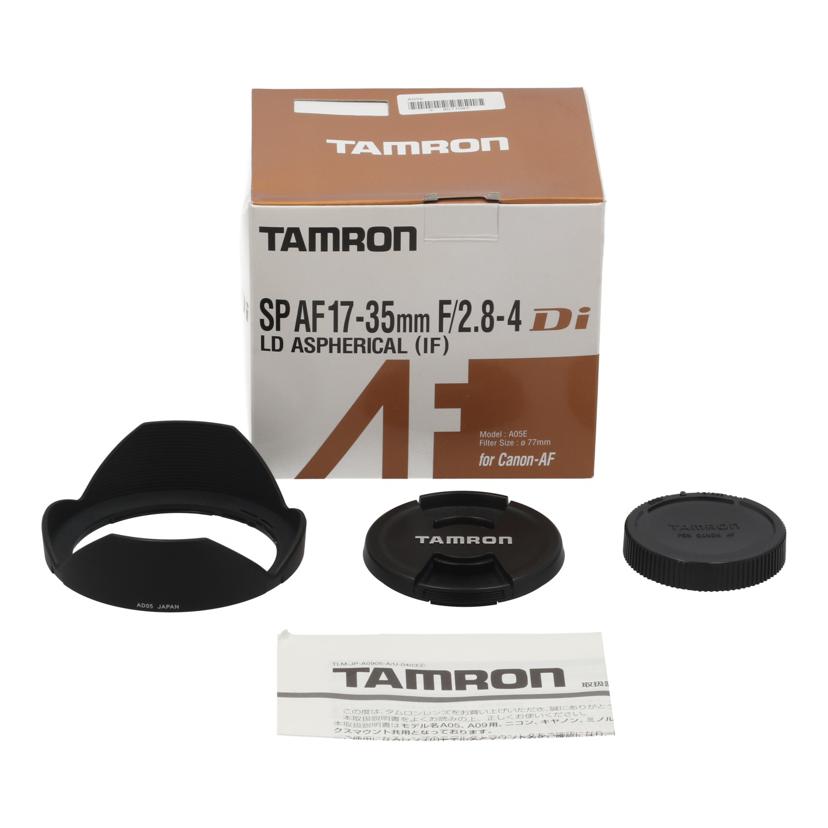 TAMRON Canon EF タムロン /交換レンズ/17-35mm/SP AF 17-35mm F2.8-4 Di LD Asp//407706/Bランク/62