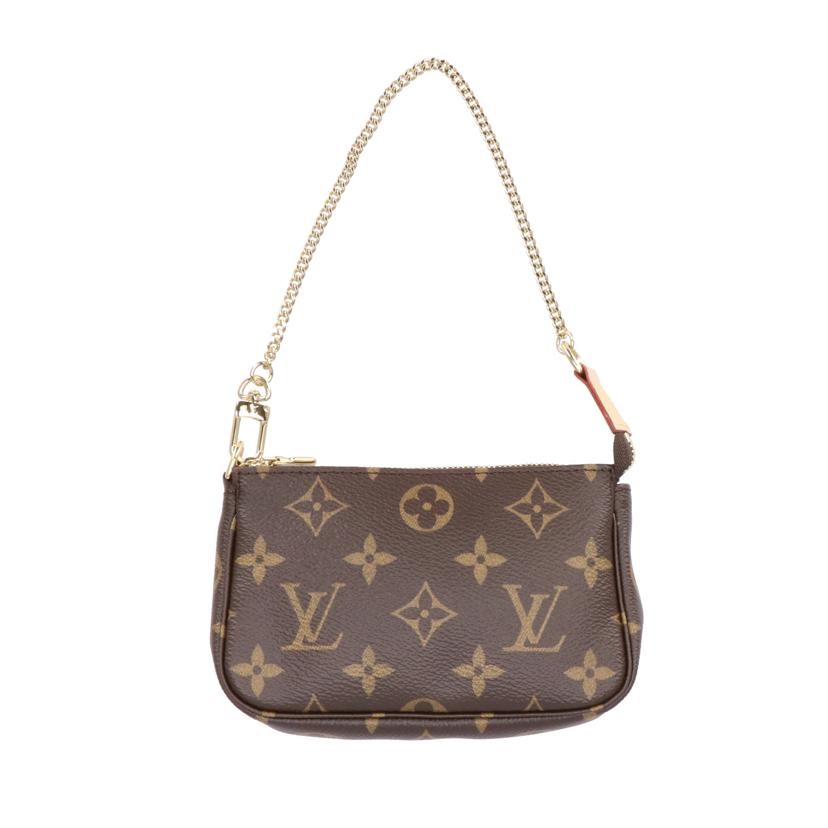 LOUIS　VUITTON ルイヴィトン/ミニポシェット・アクセソワール／モノグラム/M58009//SF4***/SAランク/91