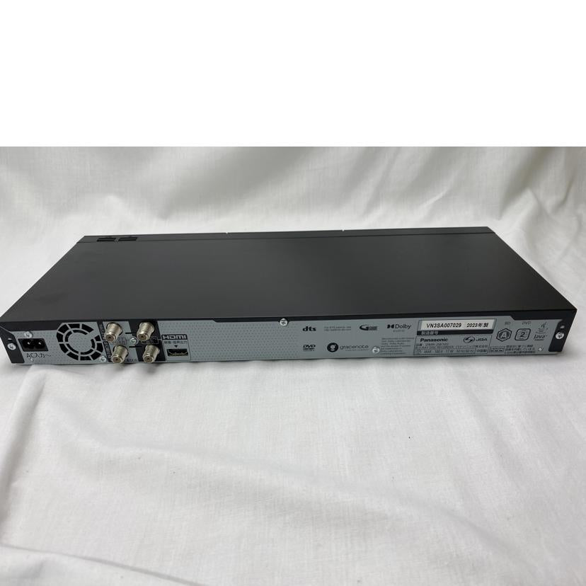Panasonic パナソニック/BDレコーダー DIGA/DMR-2W102//VN3SA007029/ABランク/52