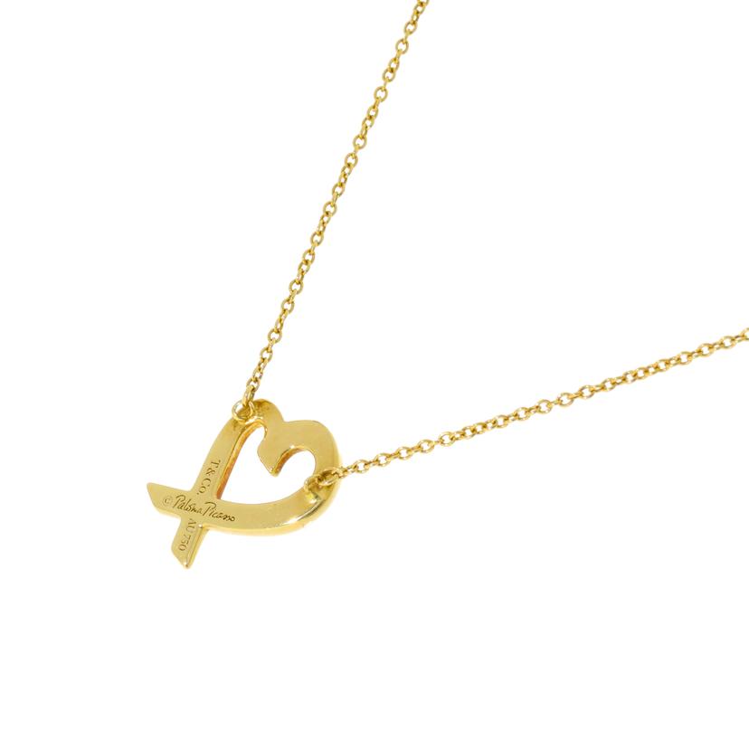 TIFFANY＆Co． ティファニー/750ラビリングハートネックレス//Aランク/18