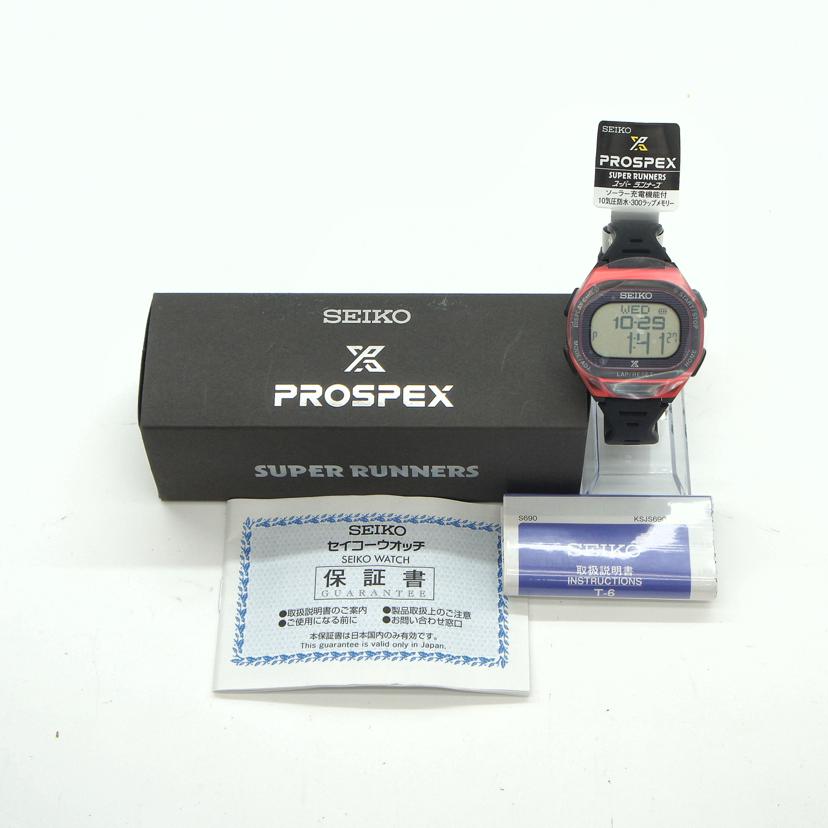 SEIKO セイコー/スーパーランナーズ／デジタルウォッチ／ソーラー/S690-00A0//370***/SAランク/18