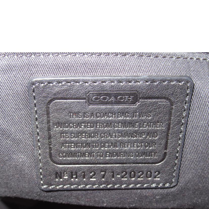 COACH/ショルダーバッグ／レザー/20202//H12**/ABランク/63