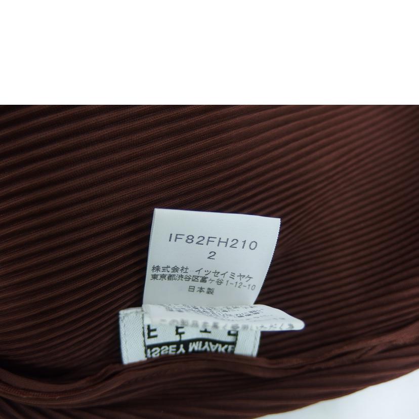 ISSEY　MIYAKE ｲｯｾｲﾐﾔｹ/ISSEY　MIYAKE　デザインドレス／茶/IF82-FH210//ABランク/82