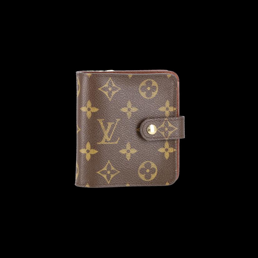 LOUIS　VUITTON ルイヴィトン/コンパクトジップ／モノグラム/M61667//MI1***/SAランク/75