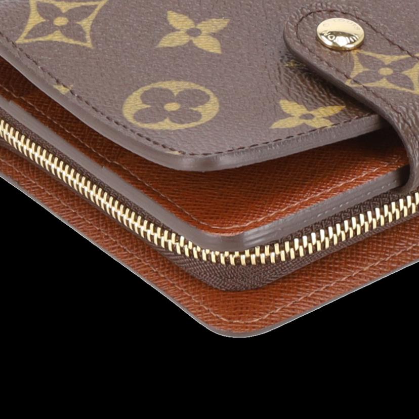 LOUIS　VUITTON ルイヴィトン/コンパクトジップ／モノグラム/M61667//MI1***/SAランク/75