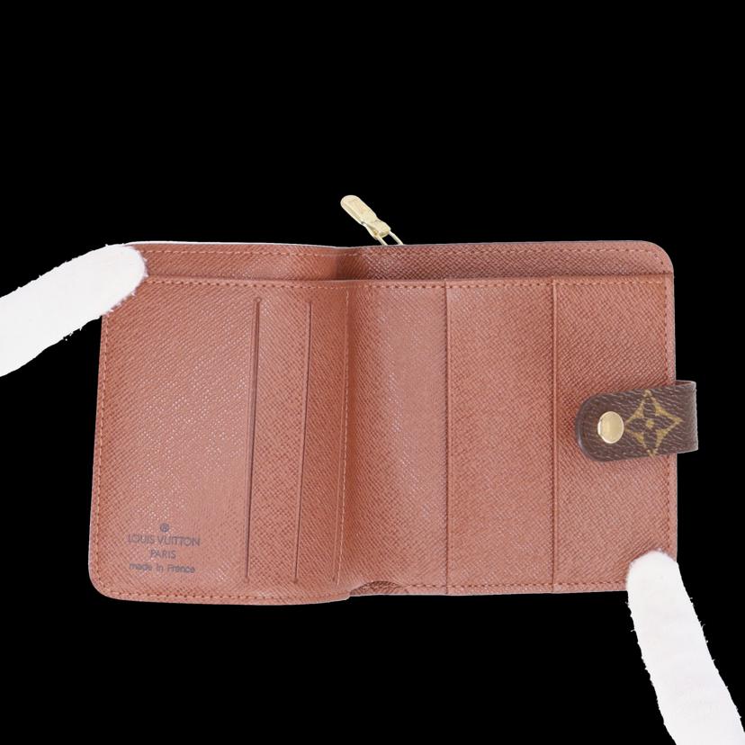 LOUIS　VUITTON ルイヴィトン/コンパクトジップ／モノグラム/M61667//MI1***/SAランク/75