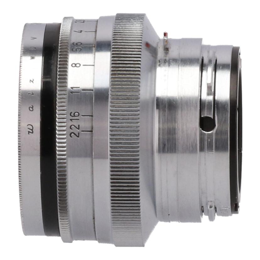 Zeiss－Opton ツァイスオプトン/交換レンズ／T　50mm/Sonnar T 50mm f2//885534/Bランク/09