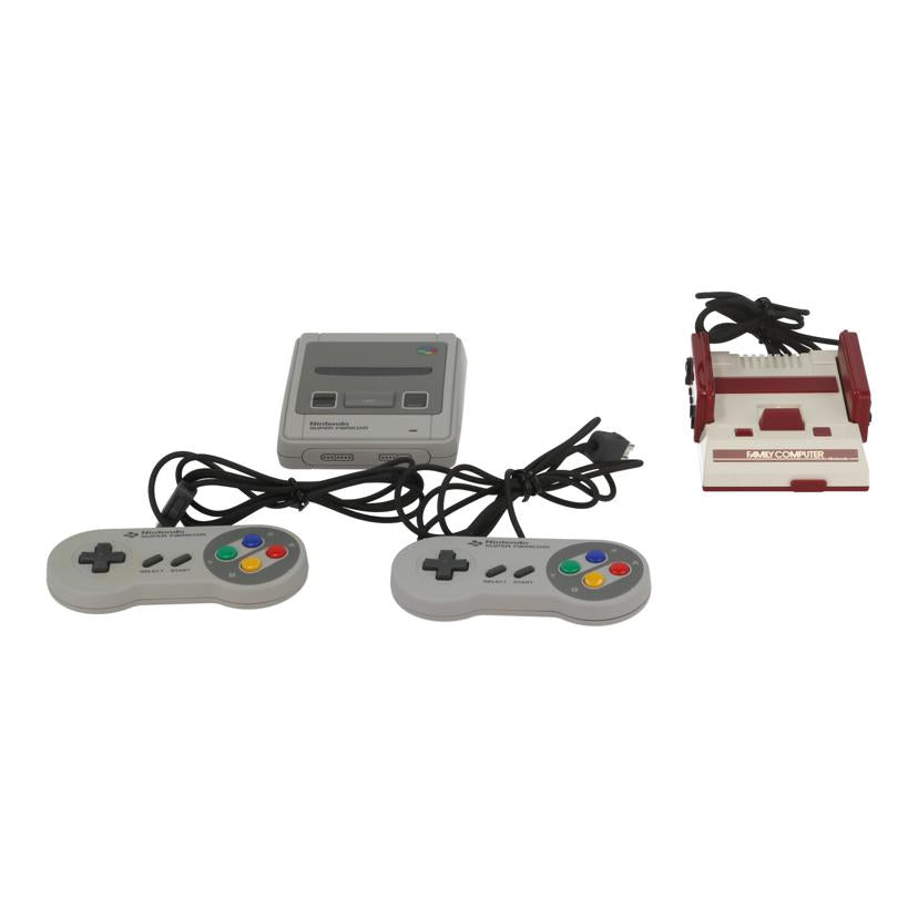 Nintendo 任天堂 ニンテンドー　/ニンテンドークラシックミニ　ダブルパック/CLV-101+CLV-301//HJE111614929/SJE111932085/Bランク/82