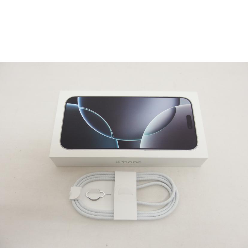 Apple アップル/iPhone16ProMax／256GB／SIMフリー/MYWH3J/A//L6DX47KQHF/Aランク/04