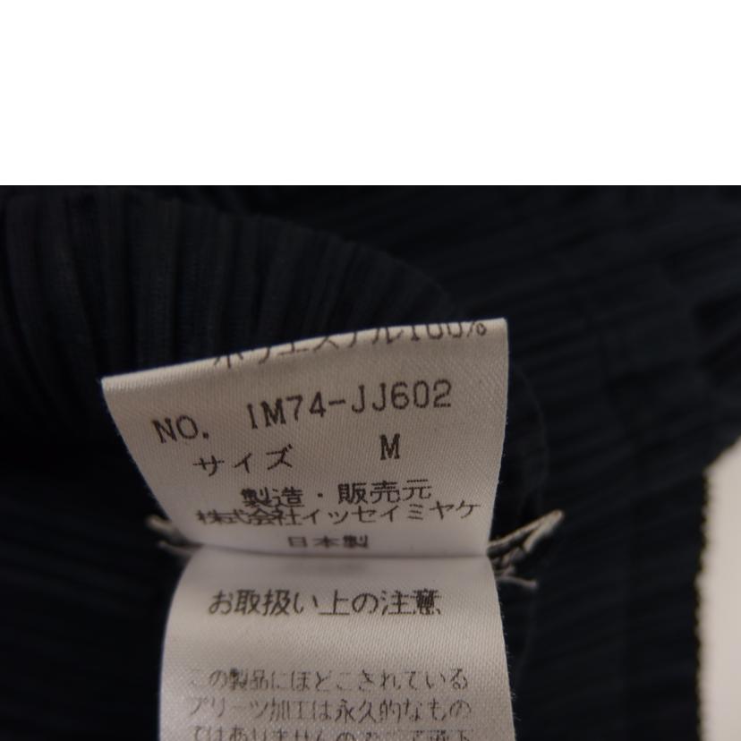 ISSEY　MIYAKE ｲｯｾｲﾐﾔｹ/ISSEY　MIYAKE　プリーツカットソー／ネイビー/IM74-JJ602//ABランク/82
