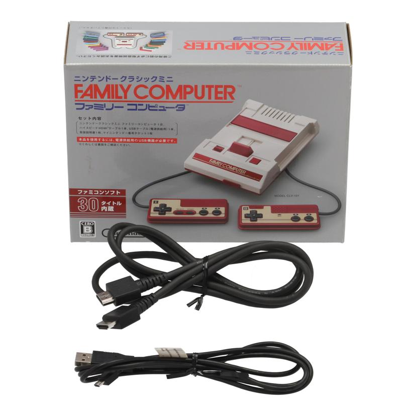 Nintendo 任天堂 ニンテンドー　/クラシックミニ　ファミリーコンピュータ/CLV-S-HVCC//HJE105873677/Bランク/19