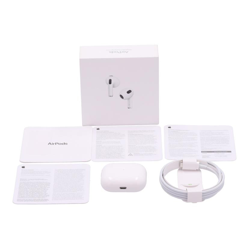 Apple アップル/AirPods　第3世代/MME73J/A//TM41F4T2NK/Bランク/69