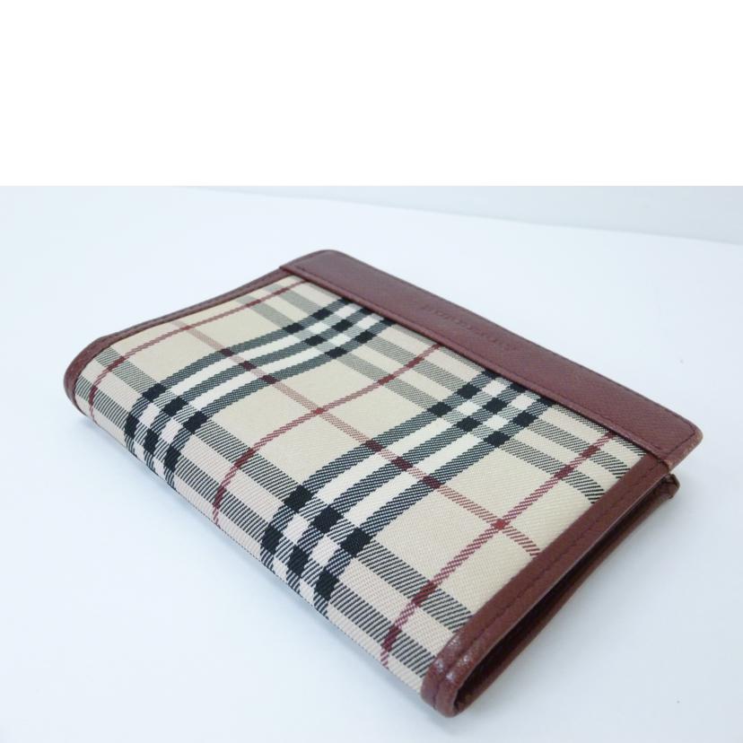 BURBERRY バーバリー/2つ折りノヴァチェックがま口財布//Bランク/88