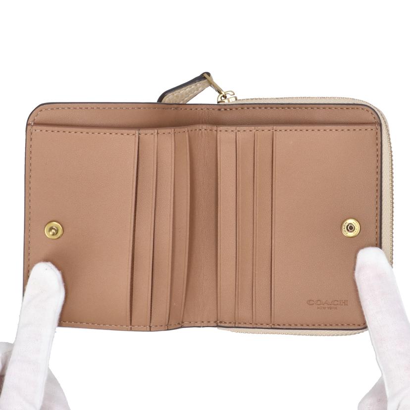 COACH コーチ/ビルフォールドウオレットフローラルプリント/CC980//E22**/Aランク/94