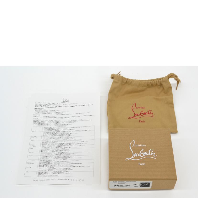 Christian　Louboutin クリスチャンルブタン/レザー三つ折り財布/3205081//Bランク/75