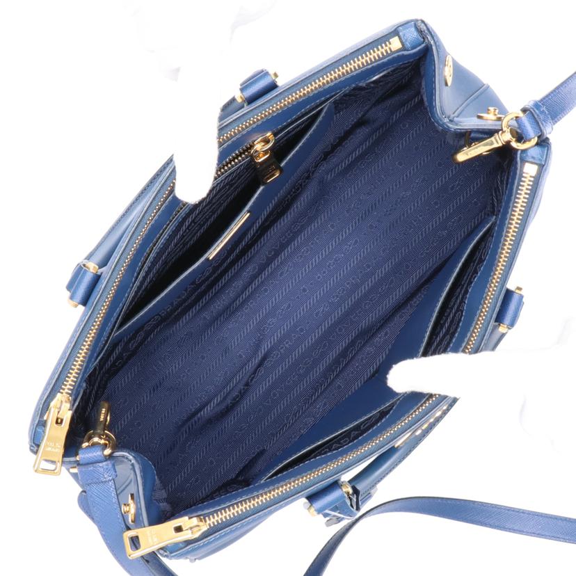 PRADA プラダ/ガレリアサフィアーノラクス2way/1BA274 //7/B/Aランク/24