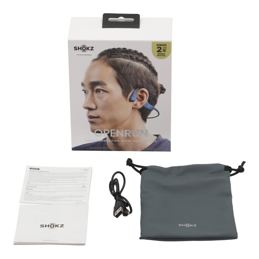 Shokz ショックス　/ワイヤレス骨伝導イヤホン／OpenRun/SKZ-EP-000005//S8032015032632/Bランク/77