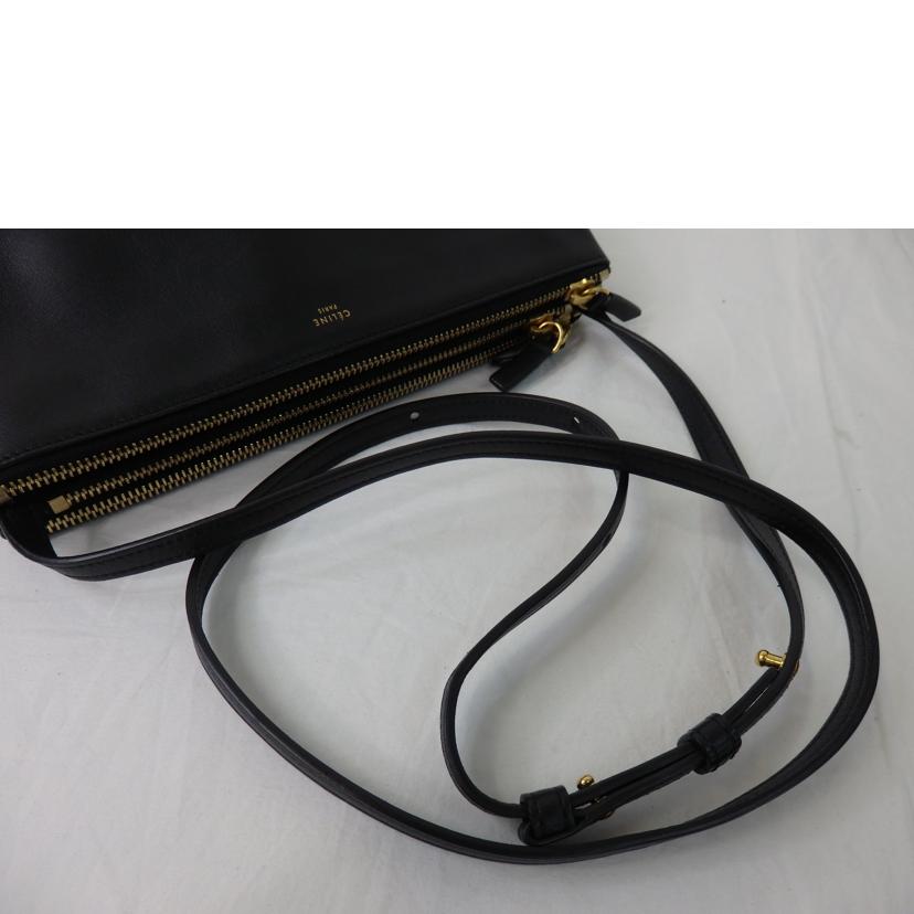 CELINE セリーヌ/トリオ／ショルダーバッグ／ネイビーブルー/171453ETA.07OC//CU-************/Aランク/84