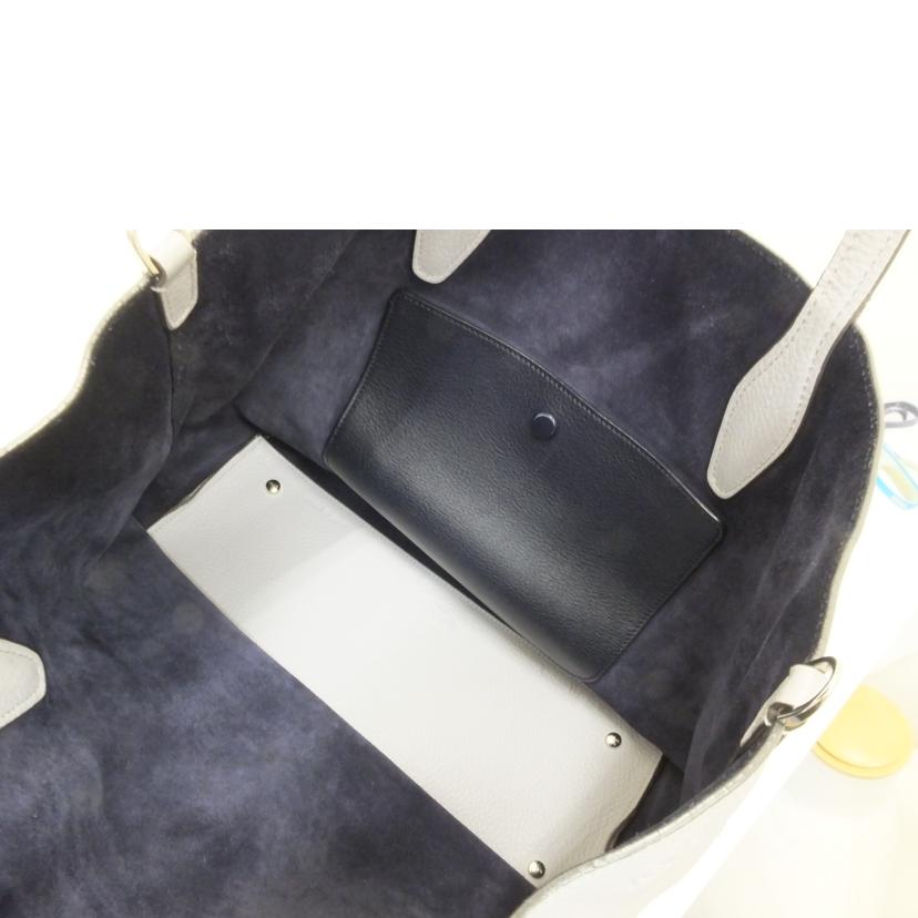 TOD’S トッズ/ジョイレザーリバーシブルトート//CT3*/Bランク/88