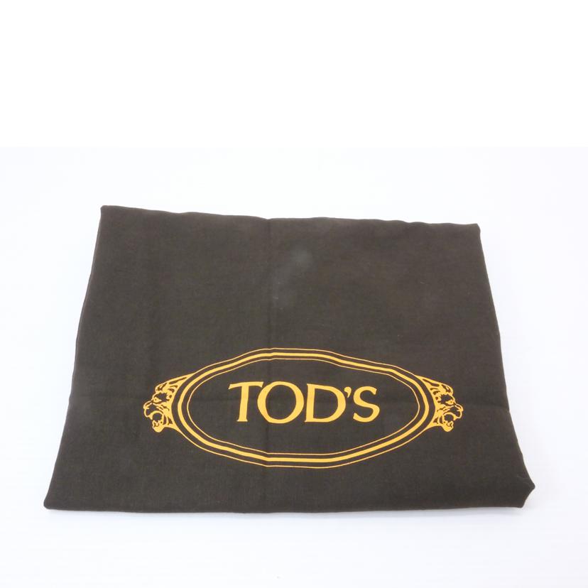 TOD’S トッズ/ジョイレザーリバーシブルトート//CT3*/Bランク/88