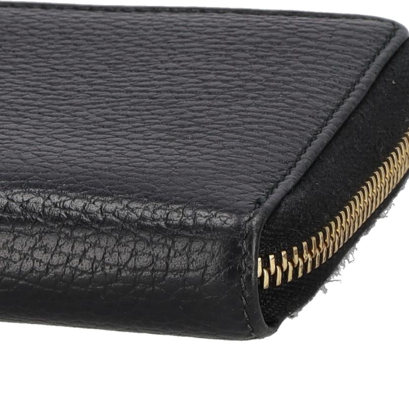 GUCCI/GGマーモントラウンドファスナー長財布/496334//ABランク/75