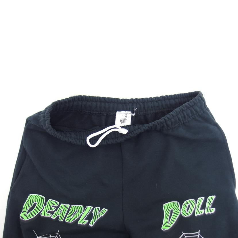 DEADLY　DOLL デッドリードール/スライミースケルプリントスウェットパンツ//ABランク/04