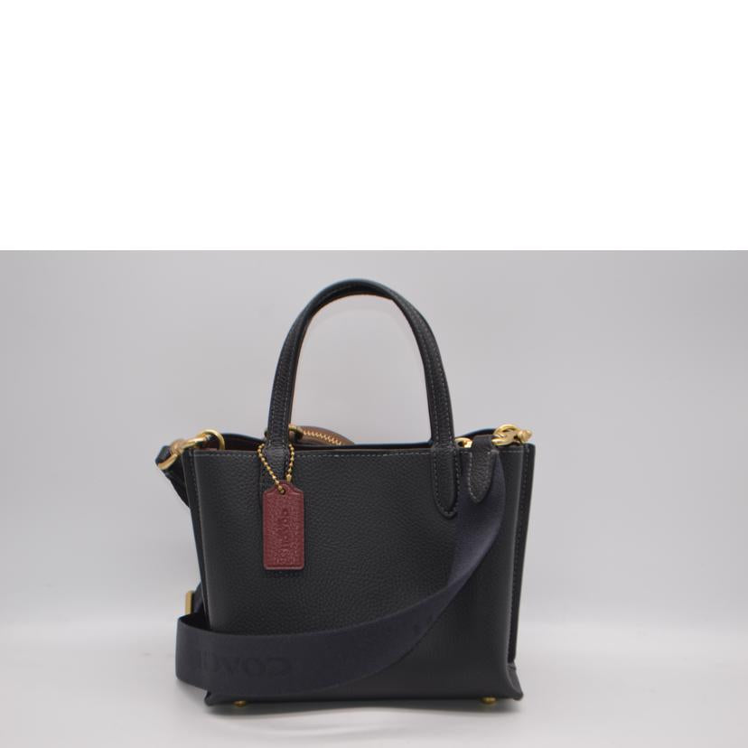 COACH コーチ/ウイロウトートバッグ18／ポリッシュドペブルレザー/CW549 //J24**/SAランク/89