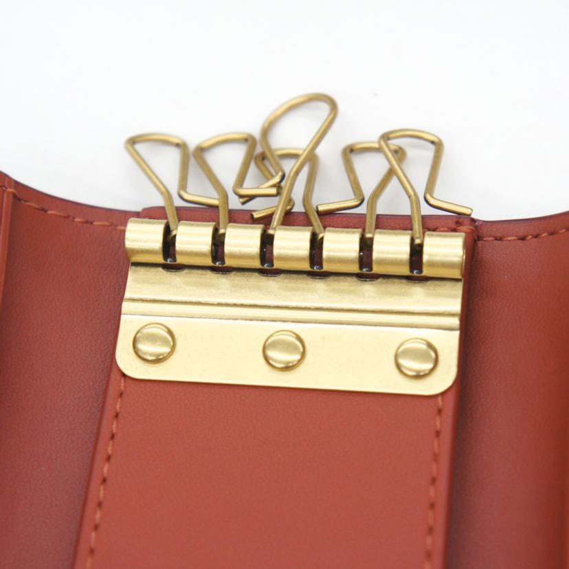 COACH コーチ/6リングキーケース／シグネチャー/CI196//C24**/Aランク/05