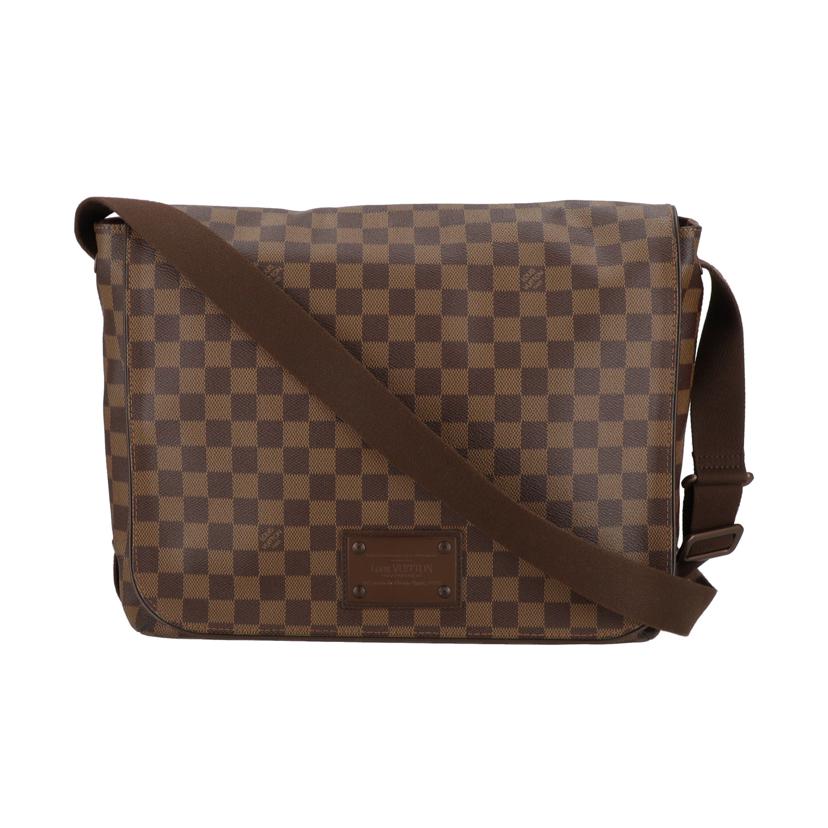 LOUIS　VUITTON LV/ブルックリンGM／ダミエエベヌ/N51212//CA0***/Aランク/78