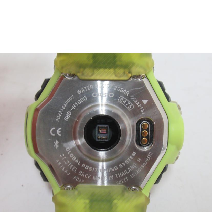 　　CASIO/G－SHOCK／G－SQUAD／GPSソーラー電波/GBD-H1000//Bランク/63