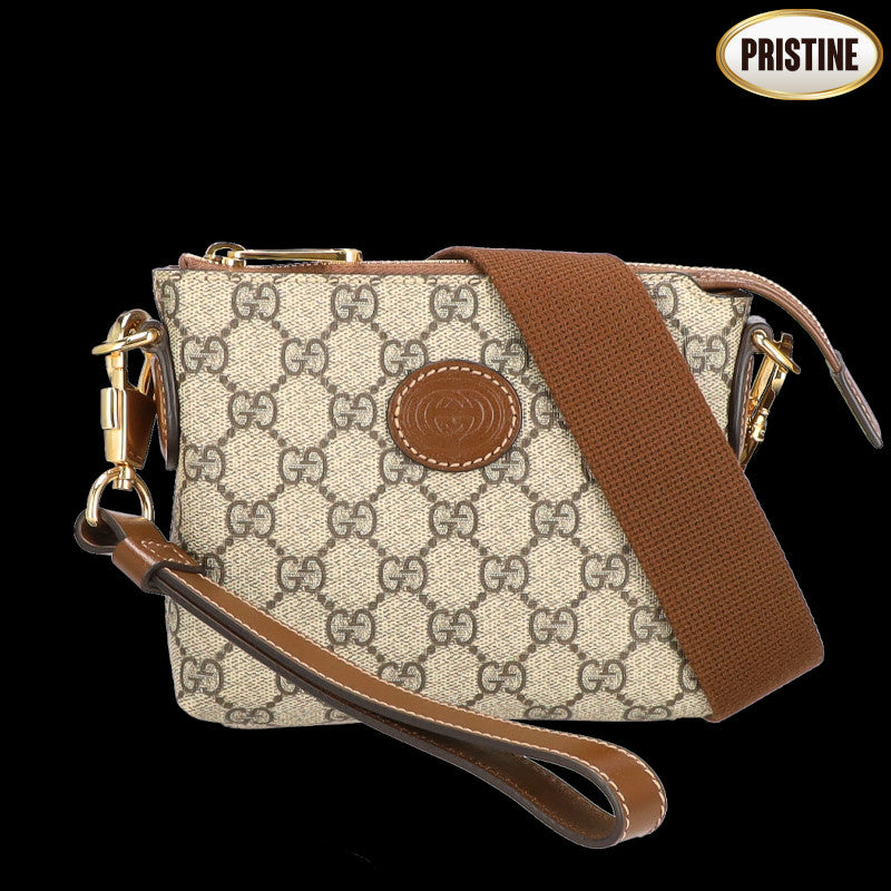GUCCI グッチ/インターロッキングG／GGスプリームショルダー/723306//498***/SAランク/04