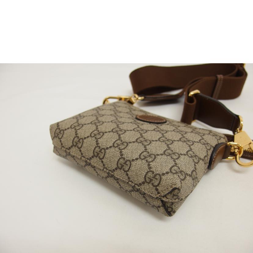 GUCCI グッチ/インターロッキングG／GGスプリーム／ショルダーバッグ/723306//498***/SAランク/04
