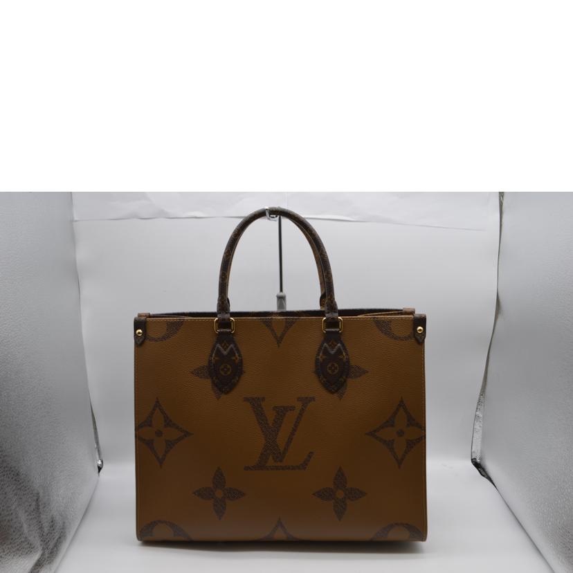 LV ルイヴィトン/オンザゴーMM新型／モノグラムジャイアント／リバース/M45321//RFI****/SAランク/89