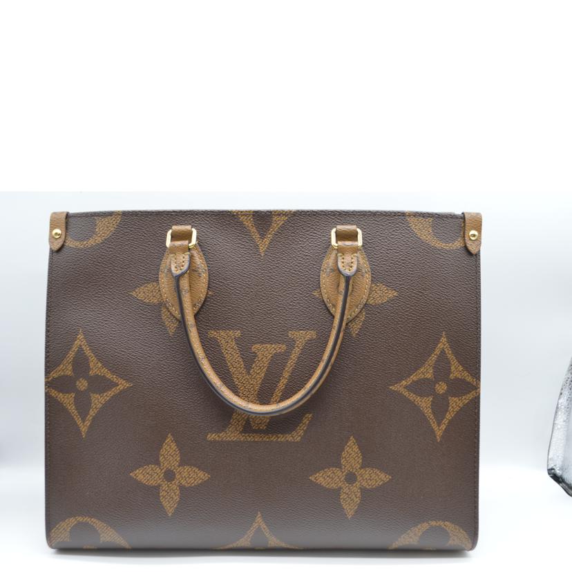 LV ルイヴィトン/オンザゴーMM新型／モノグラムジャイアント／リバース/M45321//RFI****/SAランク/89