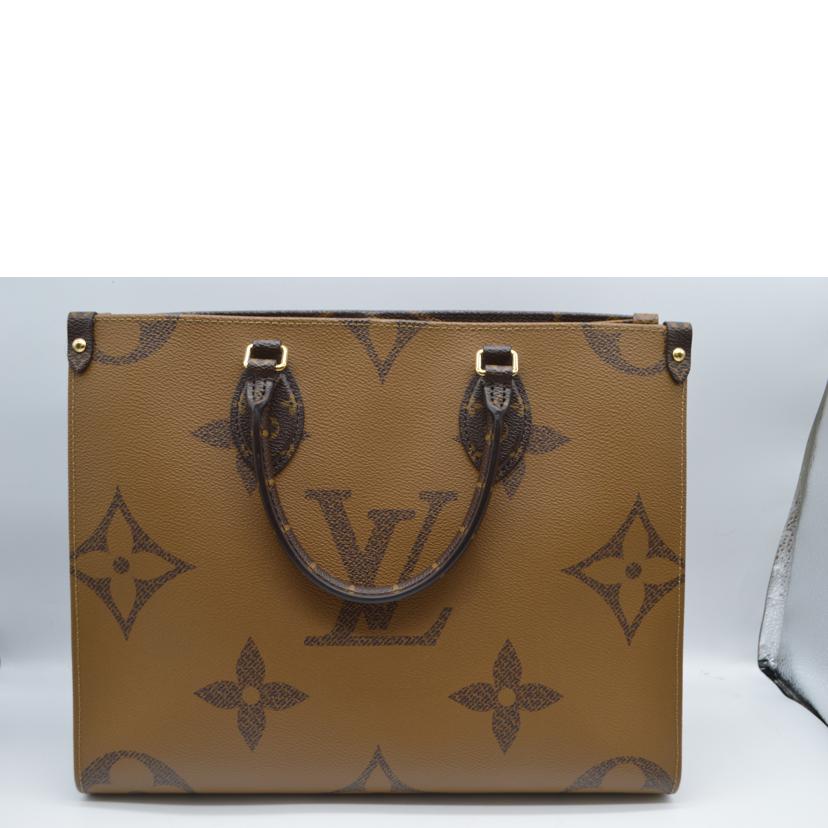 LV ルイヴィトン/オンザゴーMM新型／モノグラムジャイアント／リバース/M45321//RFI****/SAランク/89