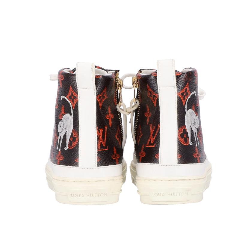LOUIS　VUITTON ルイヴィトン/ステラーライン／キャットモノグラムハイカットスニーカー/ｻｲｽﾞ:37//CL0198/Aランク/91