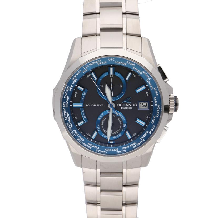 CASIO カシオ/オシアナス　マンタ／電波ソーラー/0CW-S2000//1D0***/Bランク/06