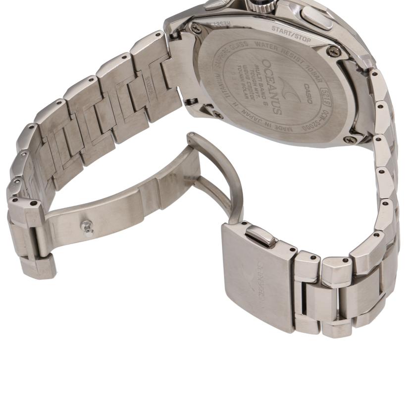 CASIO カシオ/オシアナス　マンタ／電波ソーラー/0CW-S2000//1D0***/Bランク/06