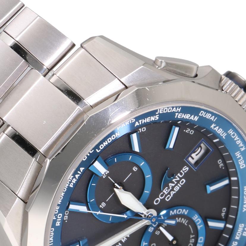 CASIO カシオ/オシアナス　マンタ／電波ソーラー/0CW-S2000//1D0***/Bランク/06