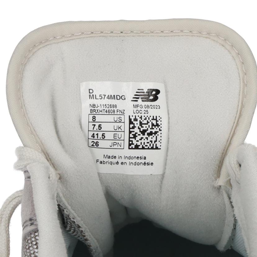 NB ニューバランス/ML574MDG/ML574MDG//Aランク/85