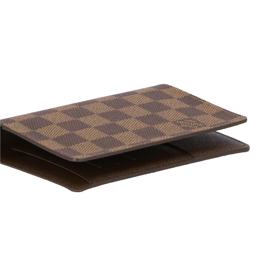 LOUIS VUITTONルイヴィトン/クーベルテュール　パスポール／ダミエ／エベヌ/N60188//CA4***/SAランク/70