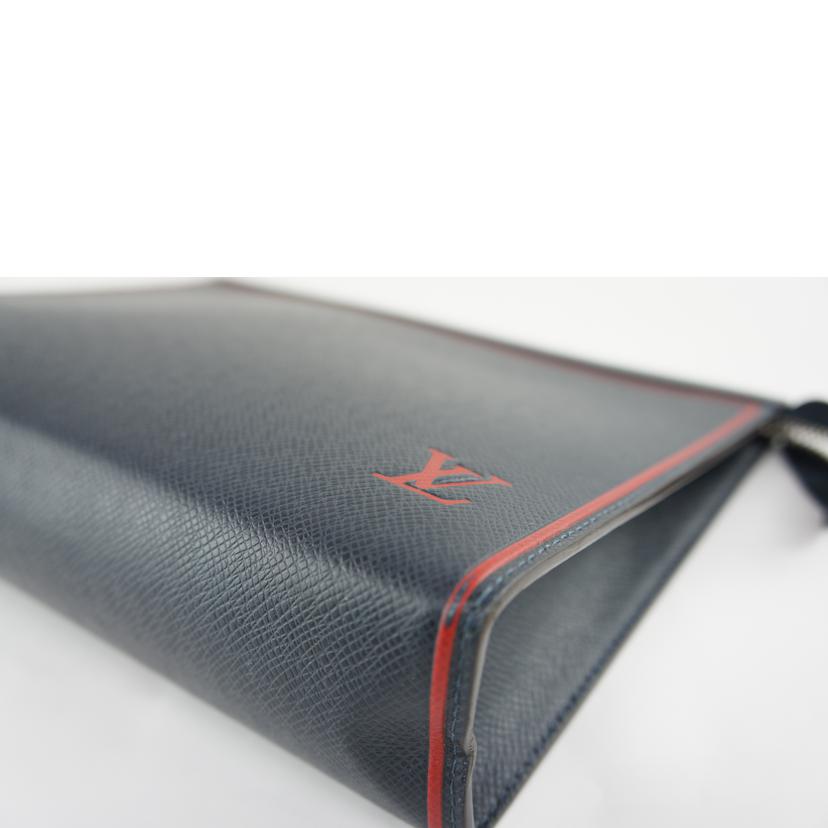 LOUIS　VUITTON ルイ・ヴィトン/ポシェットヴォワヤージュMM／タイガ／ブルーマリーヌ/M63394//TA4***/ABランク/64