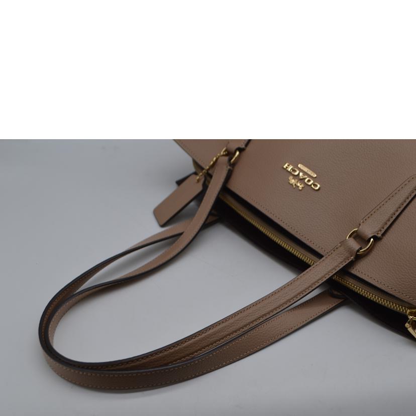 COACH　 コーチ/テイタムキャリーオールクロスグレインレザートート/C4078 //C21**/Aランク/89