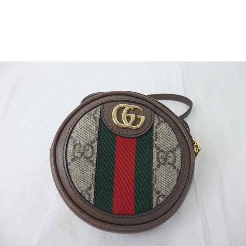 GUCCI グッチ/GGスプリーム／オフディア／ミニショルダーバッグ/625552//534***/SAランク/84