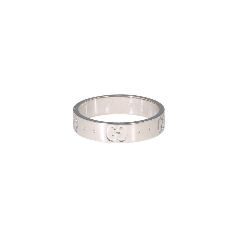 GUCCI グッチ/GGアイコンリング／750WG/ｻｲｽﾞ:10//☆1895MI/Aランク/91