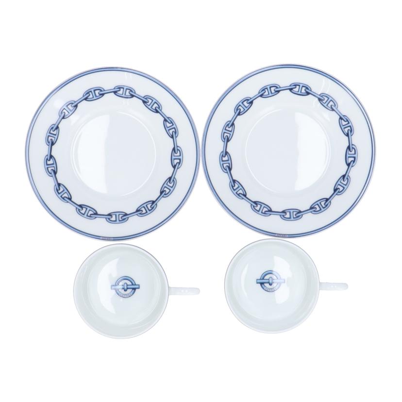 HERMES エルメス/シェーヌタンクルカップ＆ソーサーペア//SAランク/94